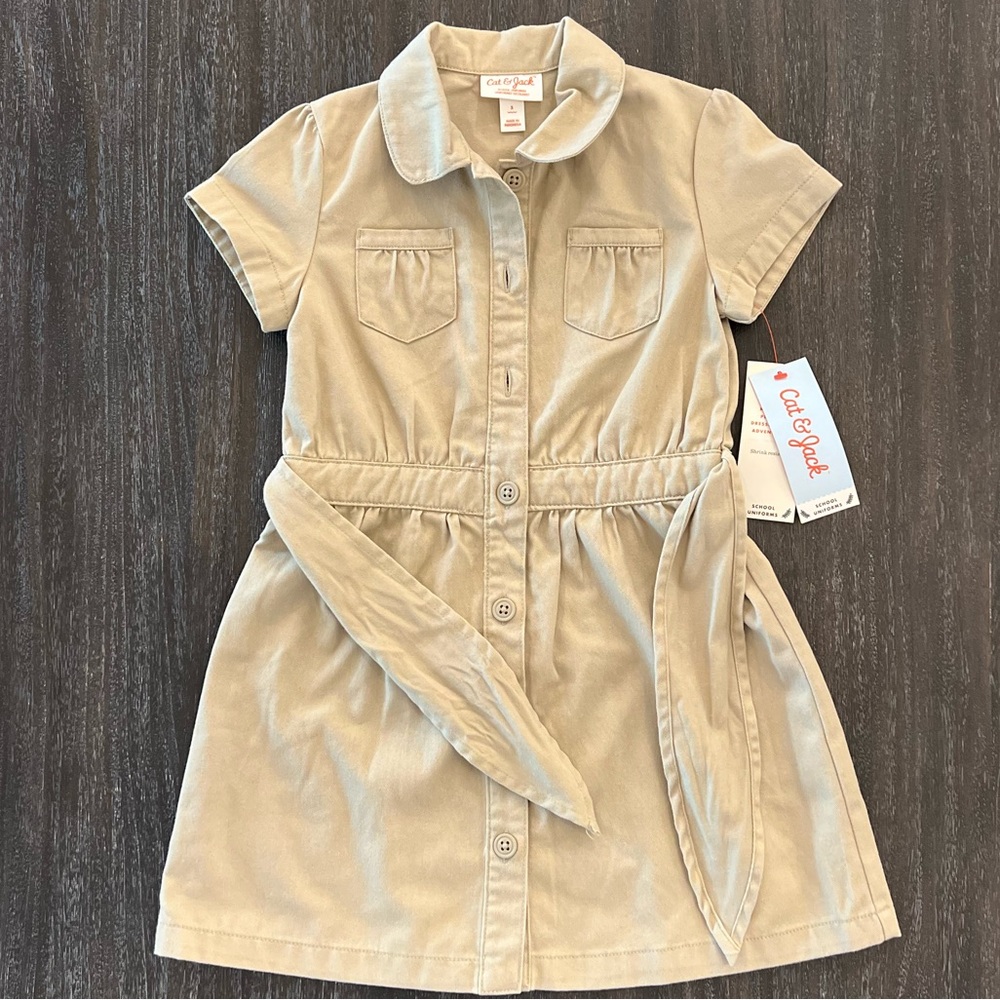 Cat & Jack Tan Kids Dress 5